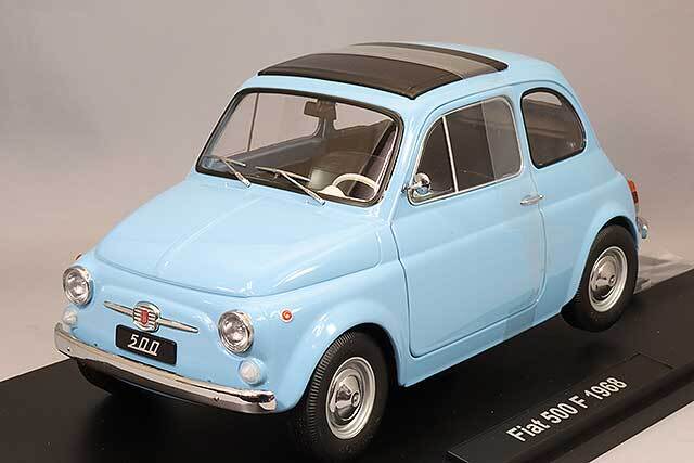KKスケール 1/12 Fiat 500 F 1968 KKスケール KK scale 1/12 Fiat 500 1968 ライトブルー ダイキャスト製