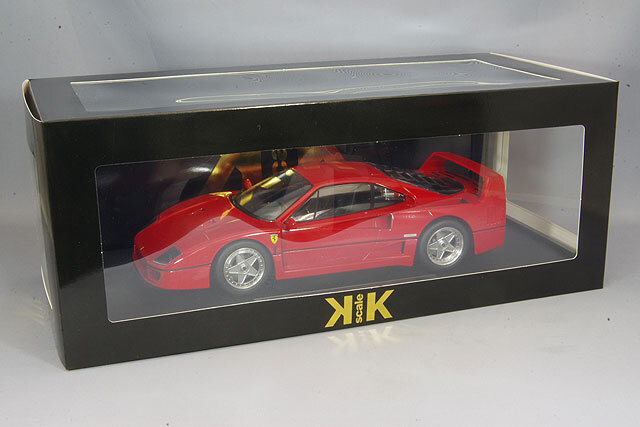KKスケール 1/18 フェラーリ F40 1987 レッド