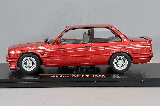ミニカー　1/18 BMW Alpina C2 2.7 E30 1988(レッドメタリック) [KKDC180782] KK-SCALE KKDC180782 Scale 1/18 | BMW 3-SERIES ALPINA (E30