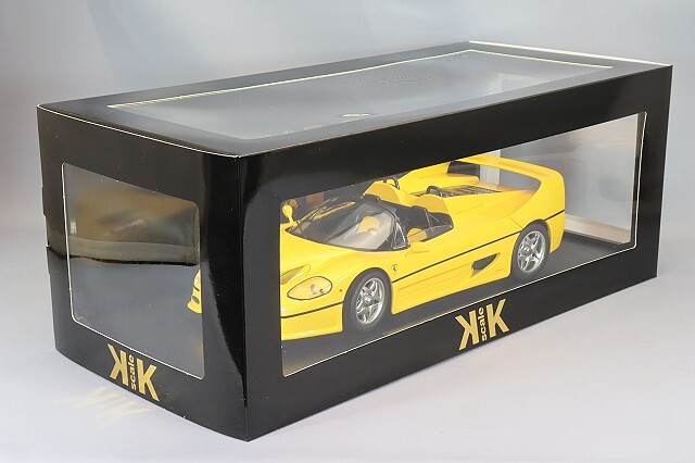 KKスケール 1/18 フェラーリ F50 1995 イエロー