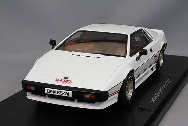 1/18 ロータスエスプリカスタム ロータス エスプリ ターボ 1981 ホワイト/レッド (ミニカー