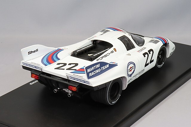 KKスケール 1/18 ポルシェ 917K 1971 ルマン24H ウィナー #22 H.マルコ
