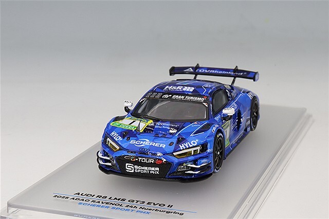 KILO WORKS 1/64 アウディ R8 LMS GT3 EVO II 2025 ニュル24H #1 C