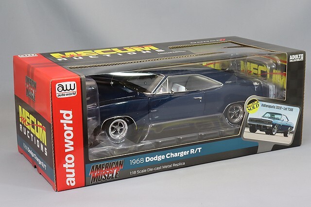 1968 ダッジチャージャー R/T 1/18 Maisto 未使用ケース付