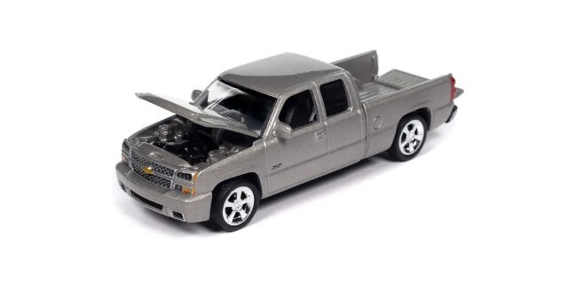 オートワールド 1/64 2006 シボレー シルバラード SS ファインシルバー