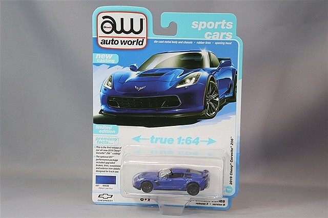 オートワールド 1/64 2019 シボレー コルベット Z06 エルクハート