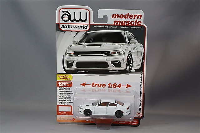 オートワールド 1/64 2021 ダッジ チャージャー SRT ヘルキャット