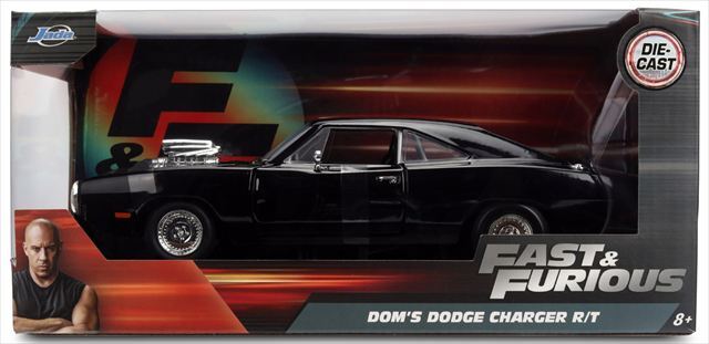 予約品】 JADA 1/24 ワイルドスピード 9 ダッジ チャージャー (ドミニク)