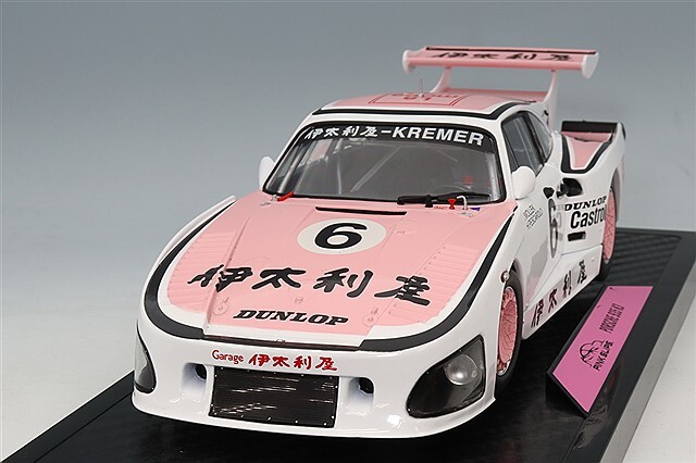 JADA 1/18 ポルシェ 935 K3 伊太利屋 1981 鈴鹿 1000km ウィナー #6 B