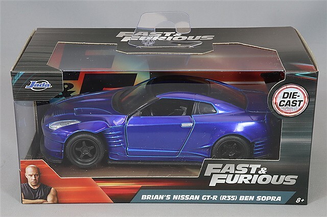 JADA 1/32 日産 GT-R (R35) ベンソープラ ブルー 