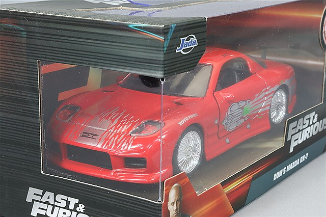 望*）様 Mazda RX-7 レッドミニカー JADA 1/32 1995 マツダ RX-7 レッド/グラフィックス 