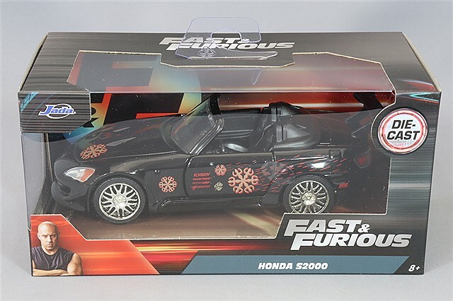 JADA 1/32 ホンダ S2000 ブラック/グラフィックス 