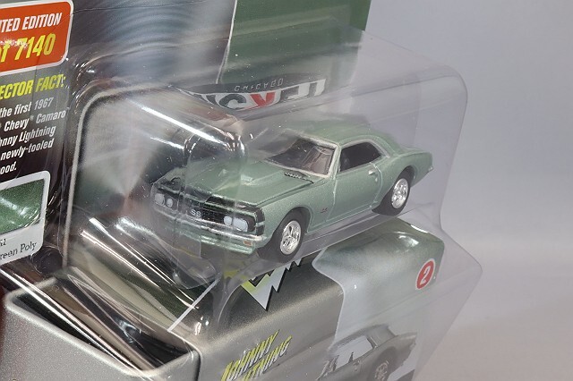 ジョニーライトニング 1/64 1967 NICKEY シボレー カマロ シルバー