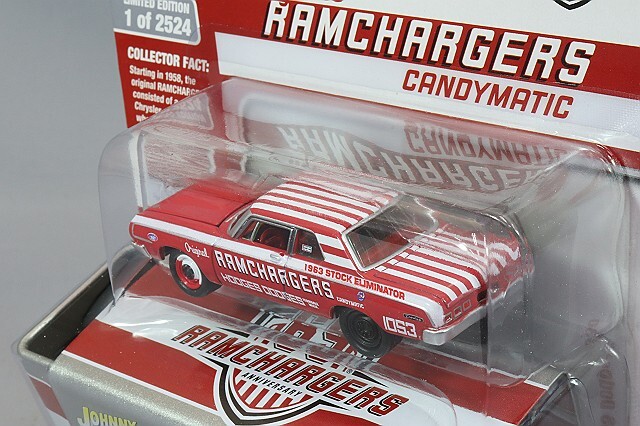 ジョニーライトニング 1/64 1964 ダッジ 330 Ramchargers レッド