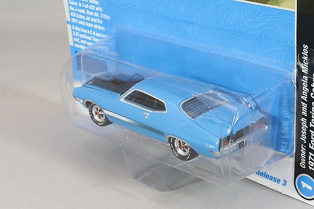 ジョニーライトニング 1/64 1971 フォード トリノ コブラ