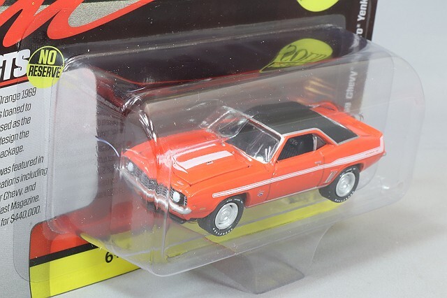 ジョニーライトニング 1/64 1969 シボレー カマロ イェンコ ハガー