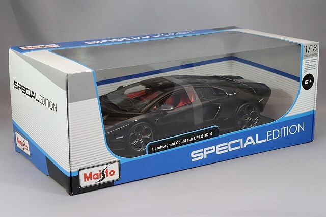 マイスト 1/18 ランボルギーニ カウンタック LPI 800-4 ブラック