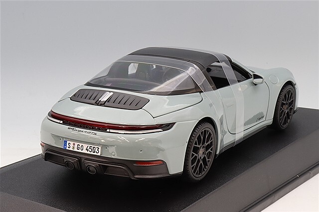 マイスト 1/18 ポルシェ 911 タルガ 4 GTS (992.2) メタリックグリーン