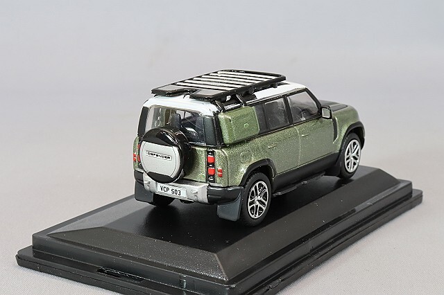OXFORD 1/76 ニュー ランドローバー ディフェンダー 110 パンゲアグリーン
