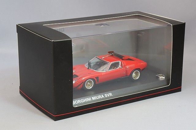 京商 1/43 ランボルギーニ ミウラ SVR レッド/ブラック