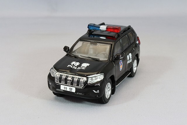 GCD 1/64 トヨタ ランドクルーザー プラド 150 ブラック (中国