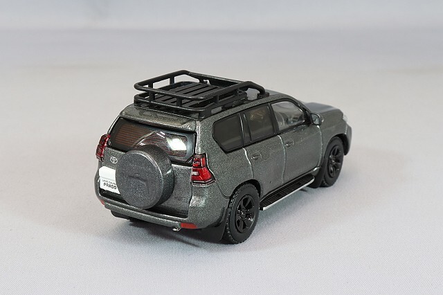 GCD 1/64 トヨタ ランドクルーザー プラド 150 グレー