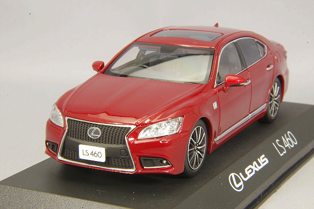 京商 1/43 レクサス LS460 F SPORT レッドマイカ 