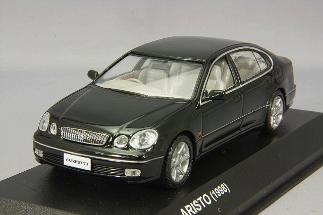 京商 1/43 トヨタ アリスト V300 1998 ブラックオニキス