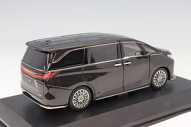 京商 1/43 レクサス LM 500h グラファイトブラックガラスフレーク 4席
