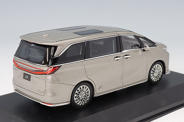 京商 1/43 レクサス LM 500h ソニックチタニウム 4席ソリスホワイト