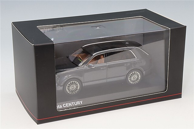 京商 1/43 トヨタ センチュリー 黎明 単彩(グレー)/ミッドブラウン内装