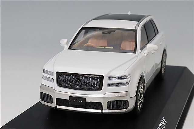 京商 1/43 トヨタ センチュリー 白鶴(ホワイト/シルバー)/ミッド