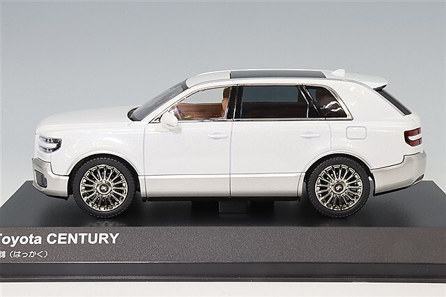 京商 1/43 トヨタ センチュリー 白鶴(ホワイト/シルバー)/ミッド