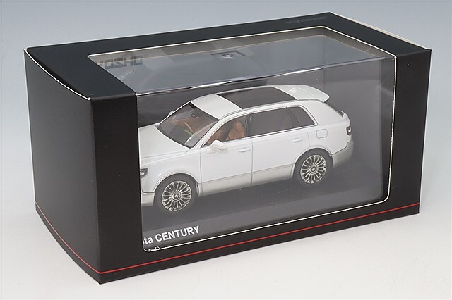 京商 1/43 トヨタ センチュリー 白鶴(ホワイト/シルバー)/ミッド