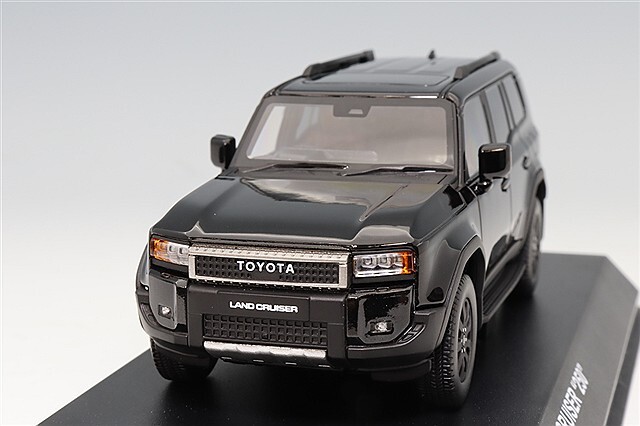 TOYOTAランクル250ミニカーブラック トヨタ ランドクルーザー 250 2024 ブラック RHD (ミニカー