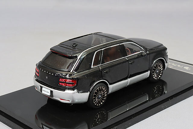 GCD 1/64 トヨタ センチュリー 右ハンドル ブラック/シルバー