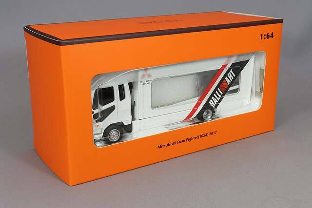 GCD 1/64 三菱 FUSO トラック 三菱 ラリーアート
