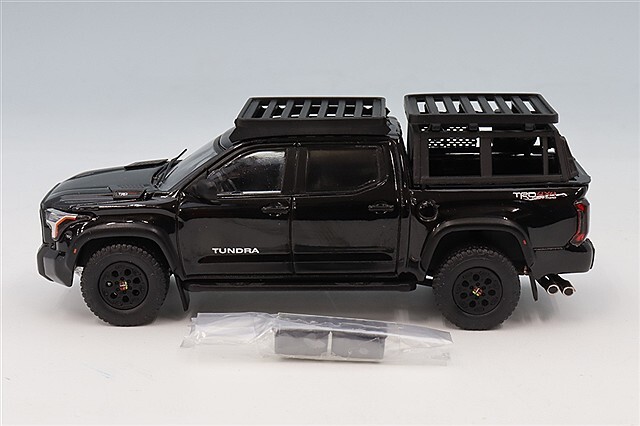GCD 1/64 トヨタ タンドラ TRD プロ 左ハンドル (アクセサリー付) ブラック