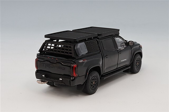 GCD 1/64 トヨタ タンドラ TRD プロ 左ハンドル (アクセサリー付) ブラック