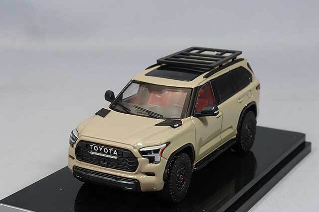 GCD 1/64 トヨタ セコイア TRD PRO 左ハンドル マッドイエロー