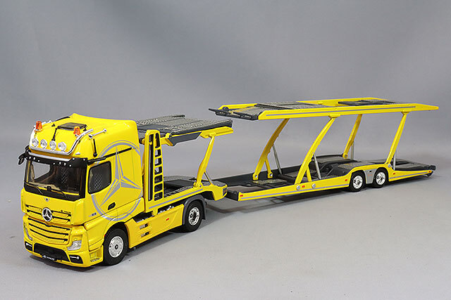 MINIGT Mercedes-Benz アクトロス 黄色 右ハンドル 1/64 GCD 1/64 メルセデスベンツアクトロス 2 イエロー