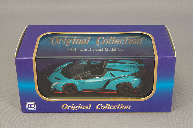 ブンカ流通限定 京商 1/64 ランボルギーニ ヴェネーノ ロードスター