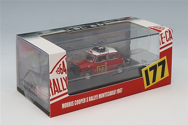 GCD 1/64 モーリス ミニ クーパーS 1967 モンテカルロ ラリー ウィナー