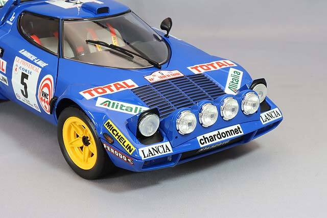 京商 1/18 ランチア ストラトス HF 1976 ツールドコルス ラリー 2位 #5