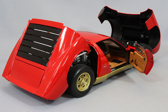 京商 1/18 ランボルギーニ ミウラ P400 レッド