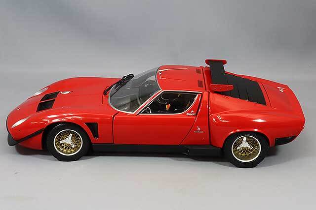 京商 1/18 ランボルギーニ ミウラ SVR レッド 再生産 