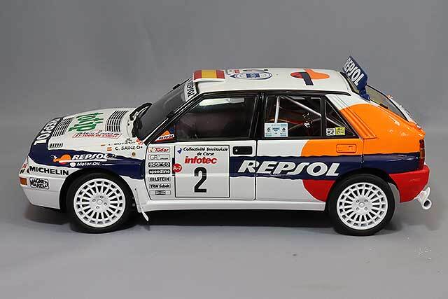 MINIPARTES 別注　ランチア・デルタ HF インテグラーレ EVO 京商 1/18 ランチア デルタ HF インテグラーレ エヴォルツィ