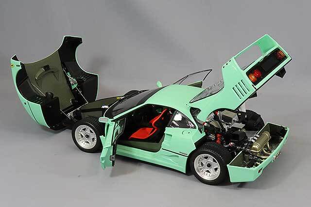 京商1/18 フェラーリF40 京商 1/18 フェラーリ F40 ブラック