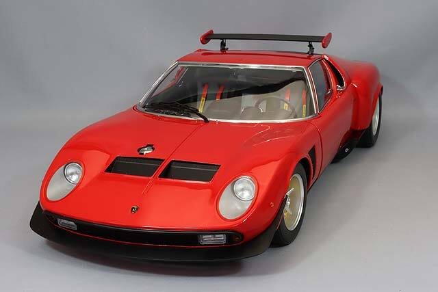 ミニカー　1/12 ランボルギーニ ミウラ SVR(レッド) [KS08625R] 京商 ミニカー | 京商オリジナル 1/12 ランボルギーニ ミウラ