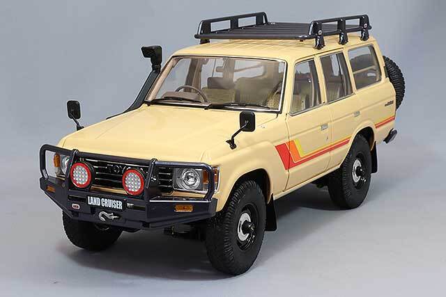 京商 1/18 トヨタ ランドクルーザー 60 ベージュ ミニカー 京商 1/18 トヨタ ランドクルーザー 60 オプションパーツ付 ベージュ